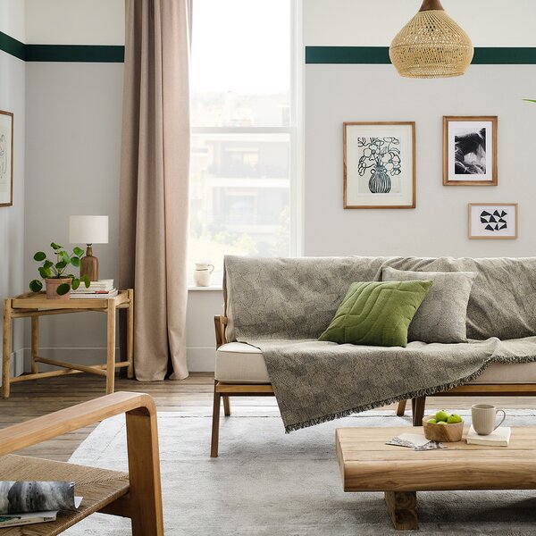 Ριχτάρι Καναπέ Διθέσιου (180x250) Gofis Home Lagertha Green 317/07