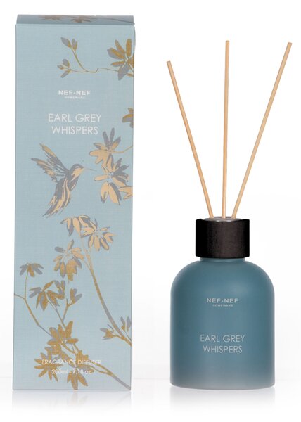 Αρωματικό Χώρου Με Στικς Earl Grey Whispers Petrol 200ml - Nef Nef