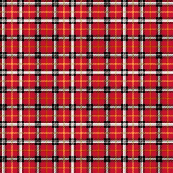 LINO ΤΡΑΒΕΡΣΑ TARTAN 401 RED 45X145