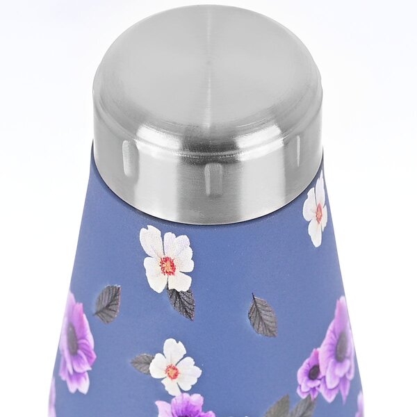 Μπουκάλι Θερμός Travel Flask Save The Aegean Garden Blue 500ml - Estia