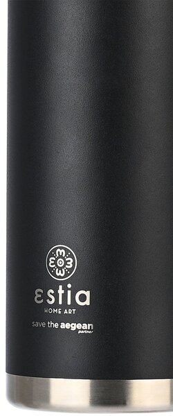 Μπουκάλι Θερμός Travel Chug Save The Aegean Midnight Black 500ml - Estia