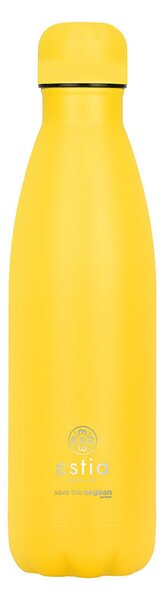 Μπουκάλι Θερμός Flask Lite Save The Aegean Pineapple Yellow 500ml - Estia