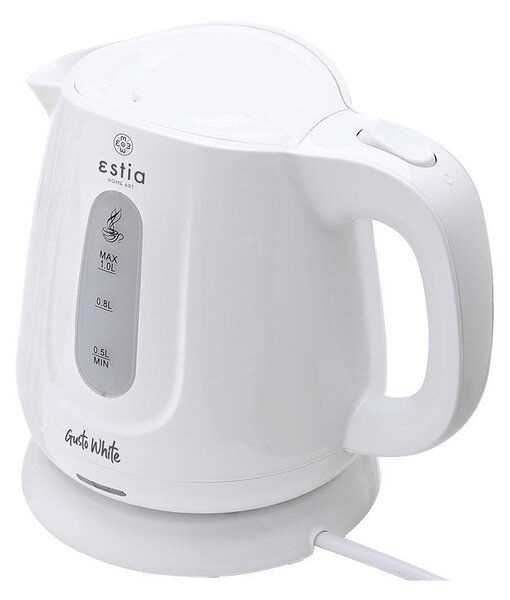 Βραστήρας Gusto White Πλαστικός 1Lt 1100W - Estia