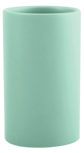 Ποτήρι Μπάνιου Κεραμικό Tube Matte Ice Green 7x11,5 - Spirella