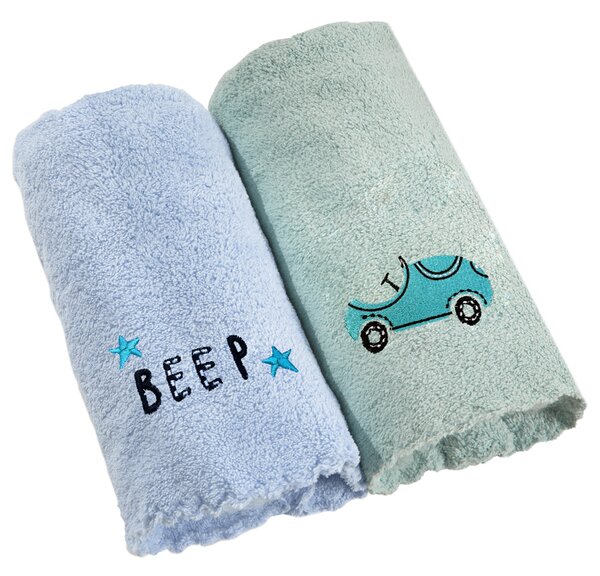 Σετ Πετσέτες Baby Towels Boy 2x(35x50) - Guy Laroche