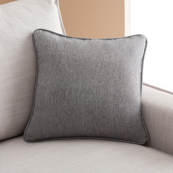 Μαξιλαροθήκη Zuri Grey Rock 43x43cm - Gofis Home 508/15