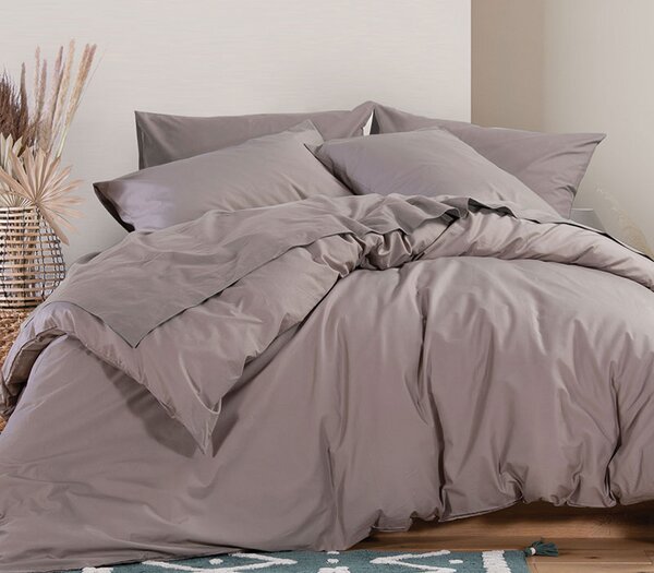 Σετ Μαξιλαροθήκες Basic 1185-Mocca 2x(52x72) - Nef-Nef Homeware