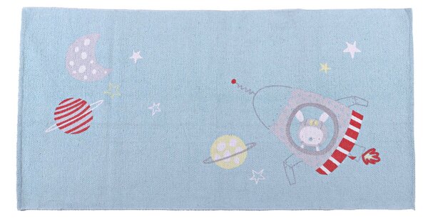 Χαλί Baby Space Aqua 70x140 - Nef Nef