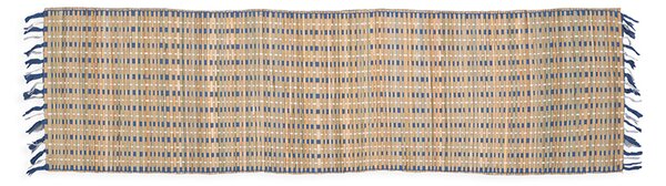 Runner Straw Natural/Blue 45x150 - Nef Nef