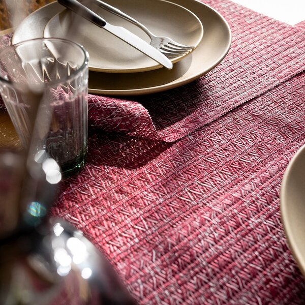 Σετ Σουπλά με Runner 30x45cm & 30x150cm GOFIS HOME Indila Cherry 137/ 02