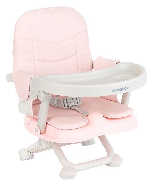 Φορητό Καθισματάκι Φαγητού (6-36 Μηνών) Kikka Boo Pappo Pink