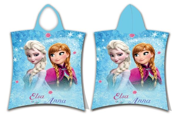 Πόντσο Παραλίας Microfiber 50Χ100 Frozen 20 Digital Print-Disney Dimcol