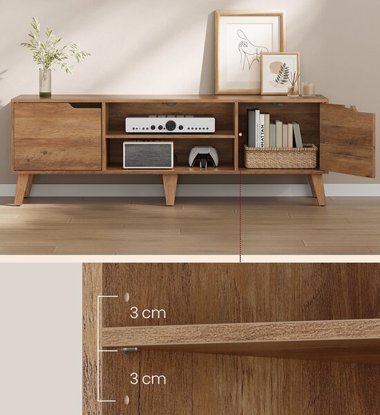 Έπιπλο Τηλεόρασης (147x39x50) Vasagle LTV556K01V1