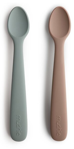 Κουτάλια Φαγητού (Σετ 2τμχ) Mushie Stone/Cloudy Mauve 66-2360272