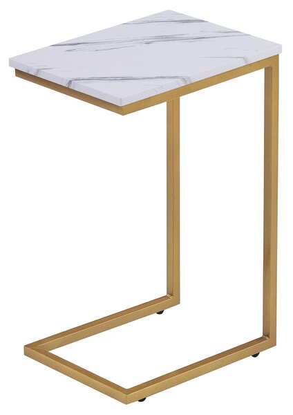 Βοηθητικό τραπεζάκι Willow-Leuko - MDF - PoliHome