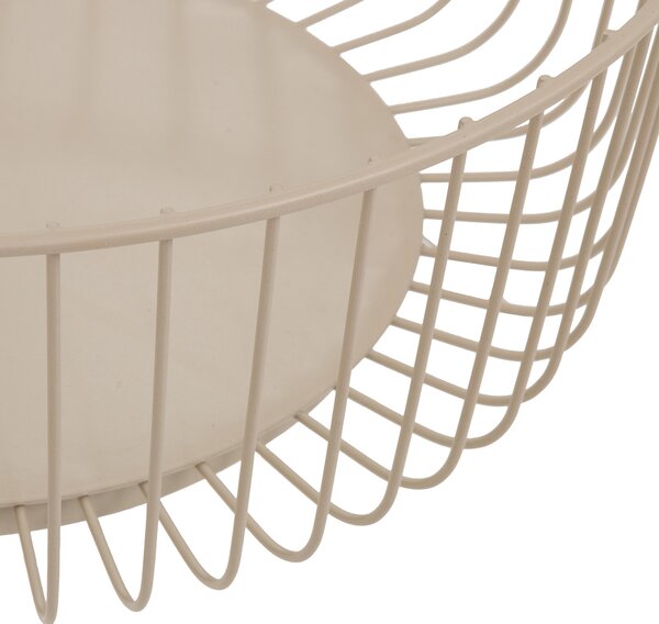 Φρουτιέρα (Φ28.5x11.3) F-V Edition Beige 190314A