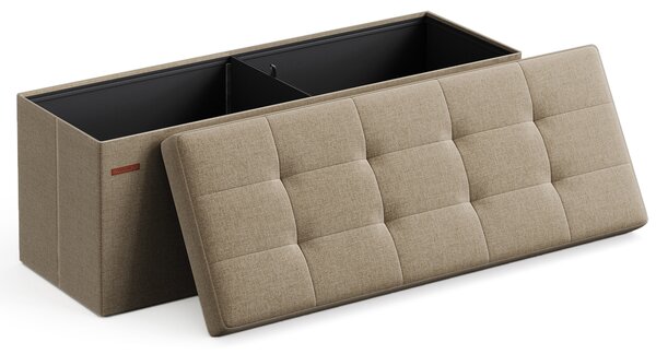 Ταμπουρέ Με Αποθηκευτικό Χώρο (110x38x38) Songmics LSF077R01V2