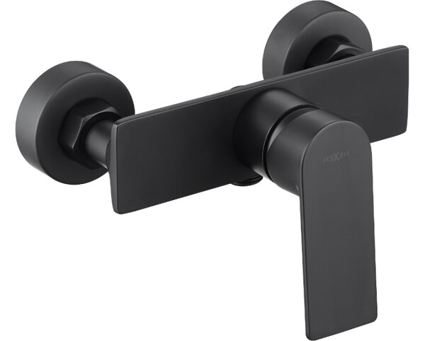 Mexen Alexa μπαταρία ντους, μαύρη - 71240-70