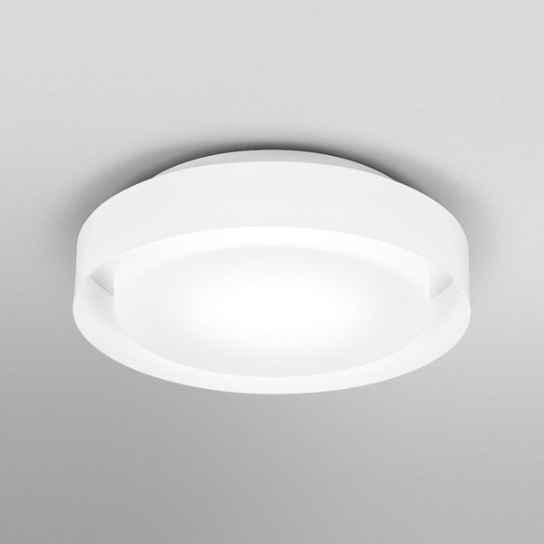 OSRAM Φωτιστικό οροφής ORBIS MADRID, λευκό, Ø 29 cm, μέταλλο/γυαλί, ρυθμιζόμενος, Λευκό, Σαλόνι / τραπεζαρία, Μέταλλο, σύγχρονο
