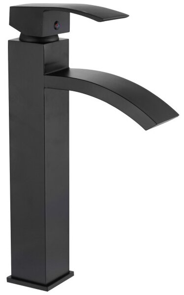 Mexen Libra ψηλή μπαταρία νιπτήρα, μαύρη - 745110-70