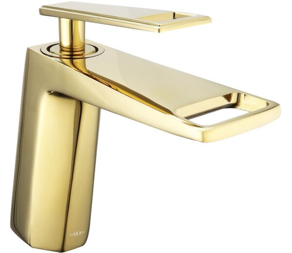 Mexen Topaz βρύση νιπτήρα, χρυσή - 73900-50