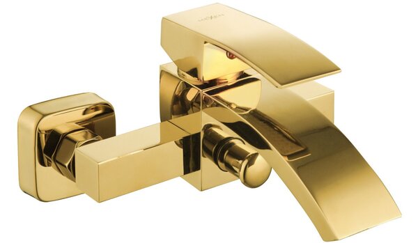 Mexen Libra βρύση μπανιέρας, χρυσή - 745130-50