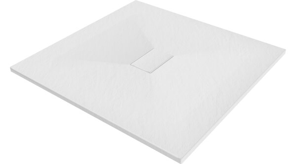 Mexen Hugo τετράγωνος ντους SMC 100 x 100 cm, λευκός - 42101010