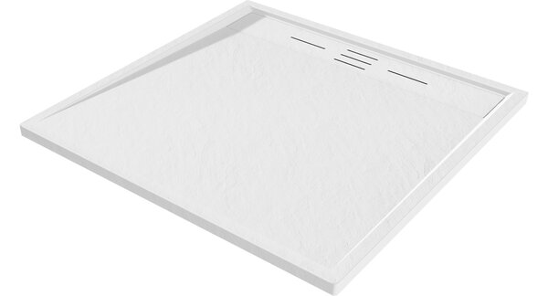 Mexen Amon τετράγωνος ντουζιέρα SMC 90 x 90 cm, λευκός - 4F109090