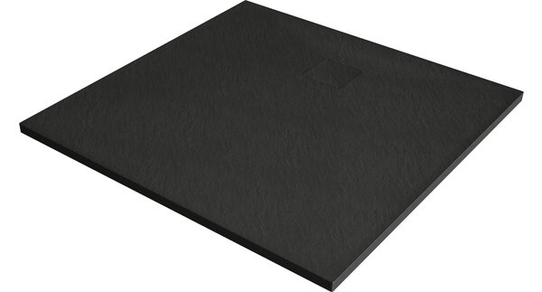 Mexen Bert τετράγωνη ντουζιέρα SMC 90 x 90 cm, μαύρη - 4K709090