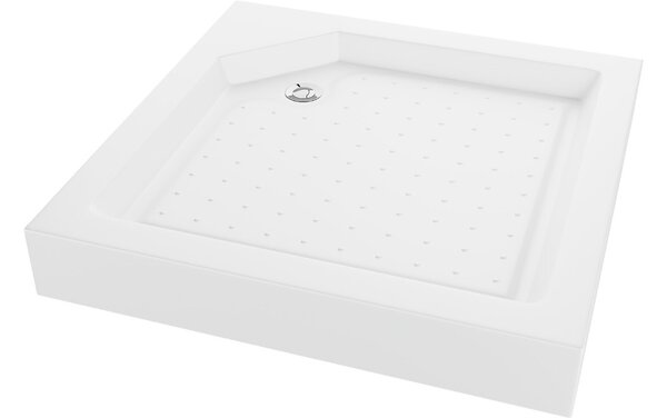 Mexen Rio τετράγωνη ντουζιέρα 90 x 90 cm, λευκή - 45109090