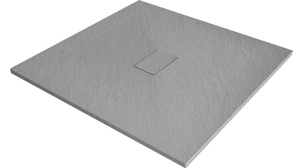 Mexen Hugo τετράγωνη ντουζιέρα SMC 100 x 100 cm, γκρι - 42611010