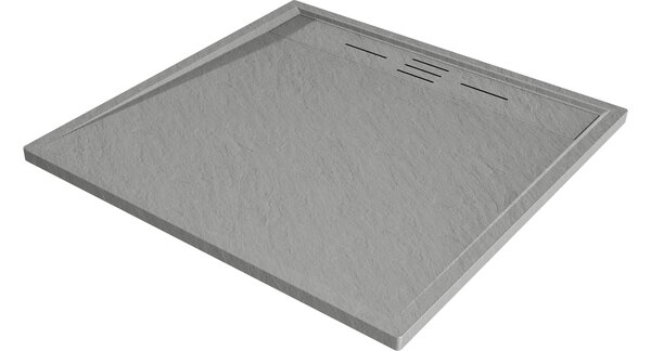 Mexen Amon τετράγωνη ντουζιέρα SMC 90 x 90 cm, γκρι - 4F619090