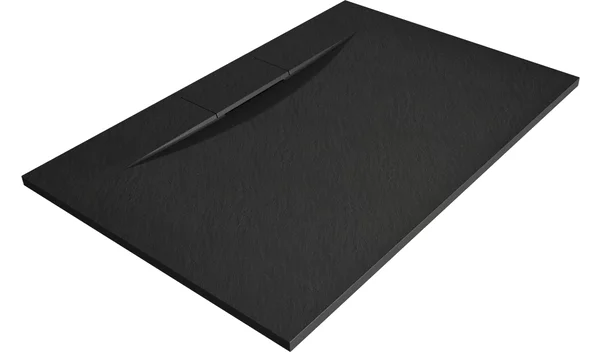 Mexen Egon ορθογώνιος δίσκος ντους SMC 120 x 90 cm, μαύρο - 4R709012