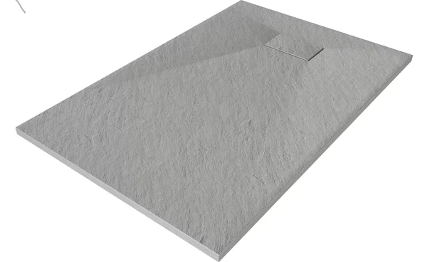 Mexen Hugo ορθογώνιος δίσκος ντους SMC 100 x 80 cm, γκρι - 42618010
