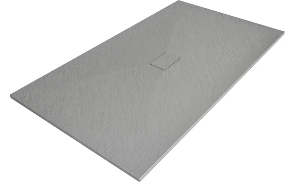 Mexen Hugo ορθογώνιος δίσκος ντους SMC 200 x 100 cm, γκρι - 42611020