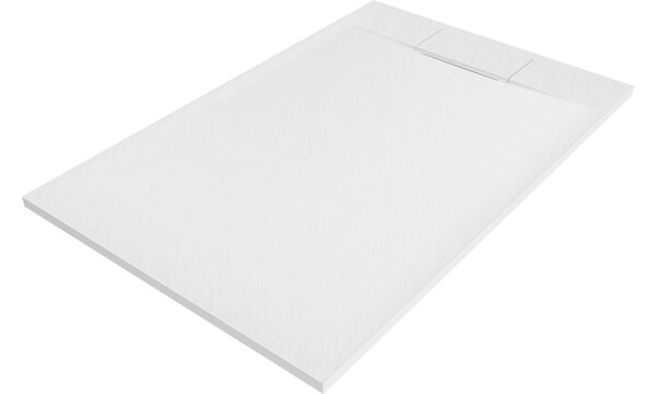 Mexen Otto ορθογώνιος δίσκος ντους SMC 100 x 90 cm, λευκός - 4N109010