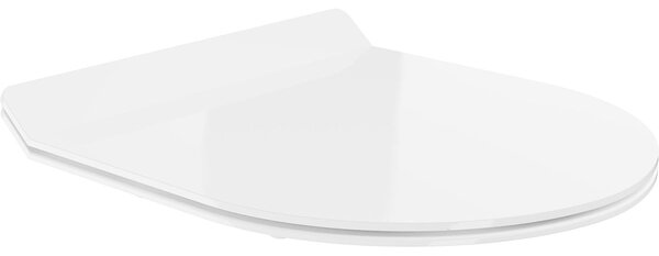 Mexen καπάκι λεκάνης αργής καθόδου slim, duroplast, λευκή γυαλιστερή - 39010100