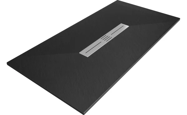 Mexen Toro ορθογώνιος δίσκος ντους SMC 200 x 90 cm, μαύρος - 43709020