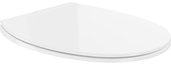 Mexen Egg καπάκι τουαλέτας αργής πτώσης slim, duroplast, λευκή γυαλιστερή - 39243000