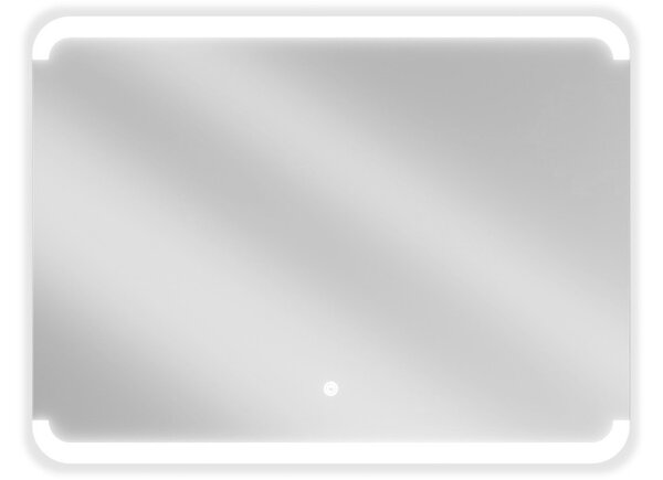 Mexen Nida φωτιζόμενος καθρέφτης μπάνιου 80 x 60 cm, LED 6000K, αντιθαμβωτικός