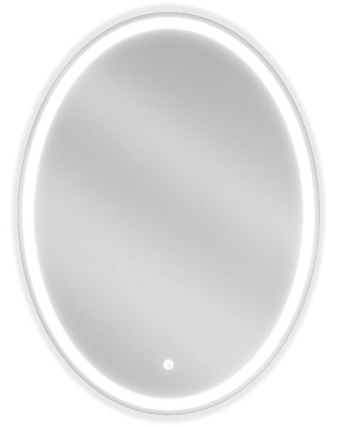 Mexen Elz φωτιζόμενος καθρέφτης μπάνιου 60 x 80 cm, LED 6000K, αντιθαμβωτικός