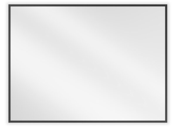 Mexen Loft ορθογώνιος καθρέφτης μπάνιου 80 x 60 cm, μαύρο πλαίσιο - 9852-080-060-000-70