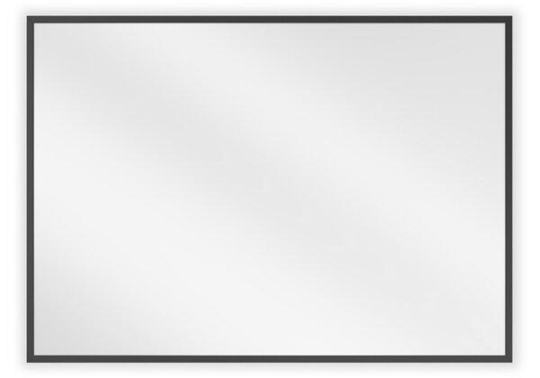 Mexen Loft ορθογώνιος καθρέφτης μπάνιου 70 x 50 cm, μαύρο πλαίσιο - 9852-070-050-000-70