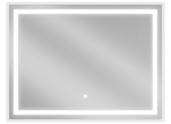 Mexen Miko καθρέφτης μπάνιου με φωτισμό 80 x 60 cm, LED 6000K, αντιθαμβωτικός