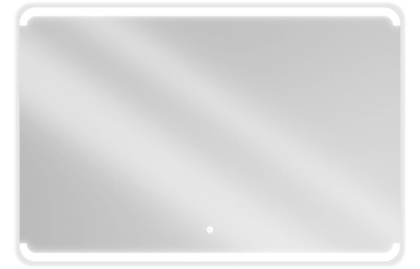 Mexen Nida φωτιζόμενος καθρέφτης μπάνιου 120 x 80 cm, LED 6000K, αντιθαμβωτικός