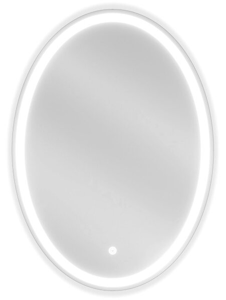 Mexen Elz φωτιζόμενος καθρέπτης μπάνιου 50 x 70 cm, LED 6000K, αντιθαμβωτικό