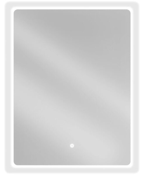 Mexen Sun φωτιζόμενος καθρέφτης μπάνιου 60 x 80 cm, LED 6000K, αντιθαμβωτικός