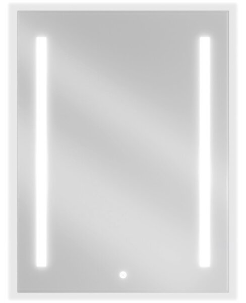 Mexen Remi φωτισμένος καθρέφτης μπάνιου 60 x 80 cm, LED 6000K, αντιθαμβωτικός