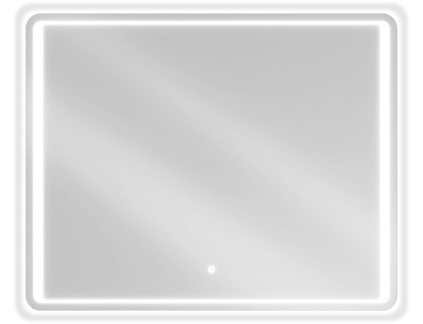 Mexen Zusa καθρέφτης μπάνιου με φωτισμό 100 x 80 cm, LED 6000K, αντιθαμβωτικός