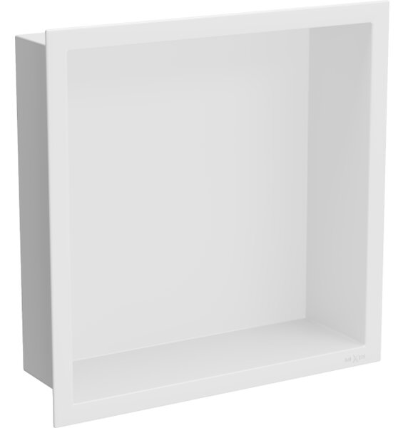 Mexen X-Wall-R επιτοίχιο ράφι με χείλος 30 x 30 cm, λευκό - 1920303010